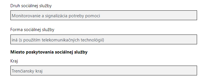 Sivé polia určené len na čítanie